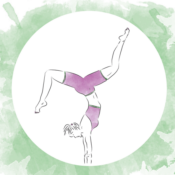 Illustrations: Girl watercolor